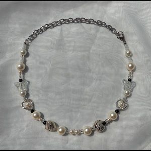 Handmade Classic Pearl Beaded Necklace